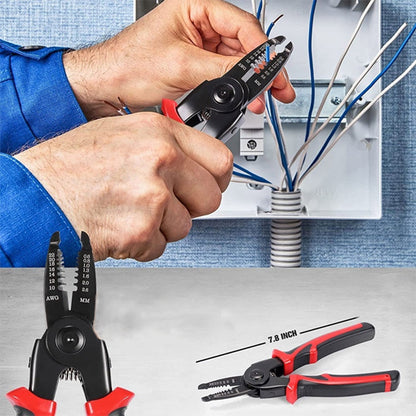 Alicate Multifunción 5 en 1 – Herramienta Compacta para Hombres Todo Terreno🧰