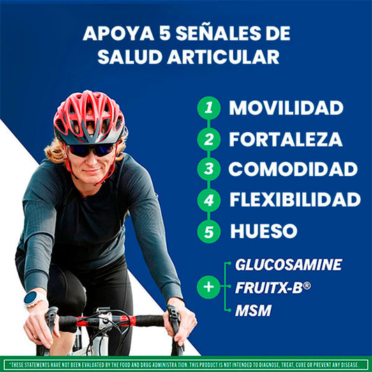 🔵Move Free MSM 1500 mg X120 CÁPSULAS con Glucosamina y Condroitina Soporte Avanzado para Articulaciones Activas 🏃‍♀️