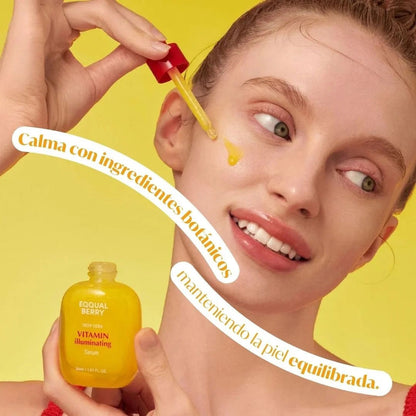 Suero iluminador de vitamina C con niacinamida que reduce manchas y cicatrices de acné🌸Renueva, ilumina, transforma