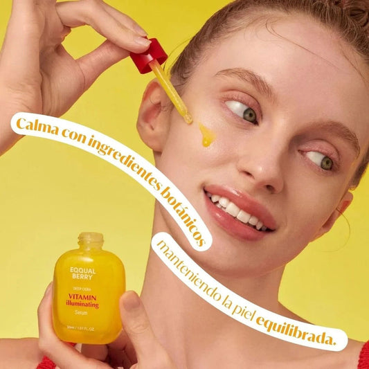 Suero iluminador de vitamina C con niacinamida que reduce manchas y cicatrices de acné🌸Renueva, ilumina, transforma
