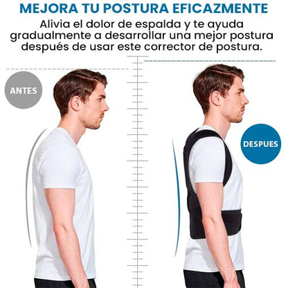 Corrector de Postura 3 en 1 – Espalda, Hombros y Cuello💯⚕️