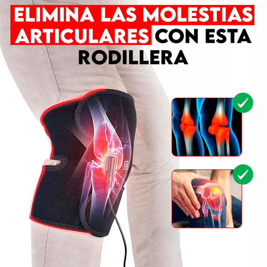 Rodillera Eléctrica PRO con Terapia de Calor – Alivio Instantáneo para Dolor y Lesiones🦵🏻🫀