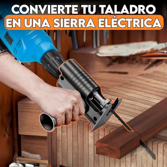Adaptador de Sierra Portátil para Taladro – Convierte tu Taladro en una Máquina de Corte Profesional😎