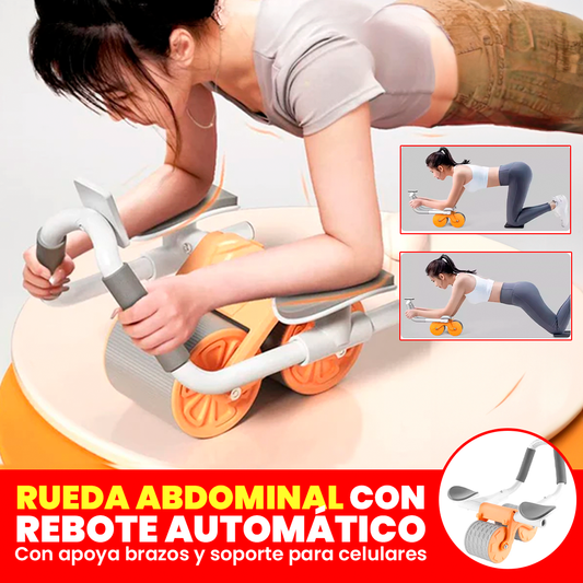 Rueda Abdominal PRO – Entrená Todo tu Core en Casa💪🏻