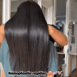 Set de 12 ampollas de nano plastia de 25ml para reparación y alisado del cabello